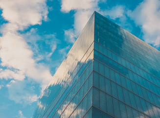 Fototapeta na wymiar Skyscraper Buildings and Sky View