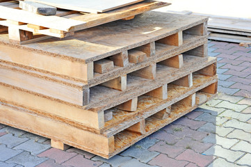 Wooden board for terrace