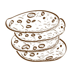 Retro bakery product