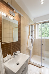 Functional bathroom design