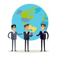 Business People in Business Suit