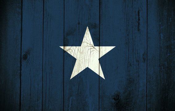 Bonnie Blue Wooden Flag of the CSA