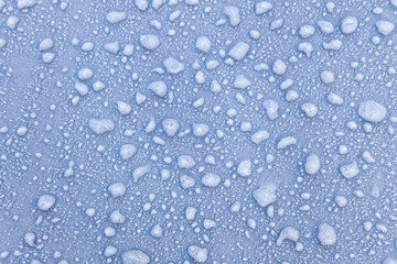 gefrorene Wassertropfen