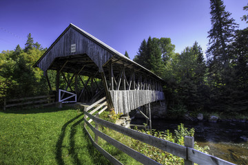 Clarksville Covered Bridge in New Hampshire