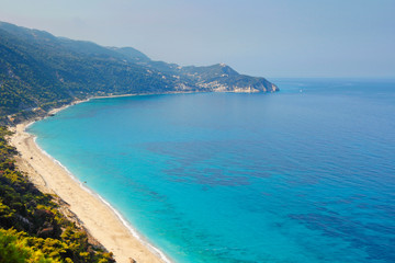 Pefkoulia in Lefkada, Greece