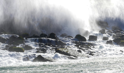 Canadian side of Niagara Falls