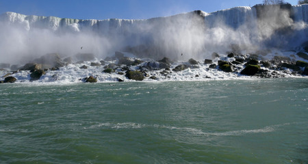 Canadian side of Niagara Falls