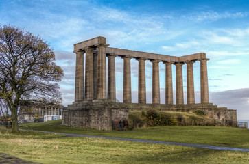 Fototapeta na wymiar National Monument of Scotland