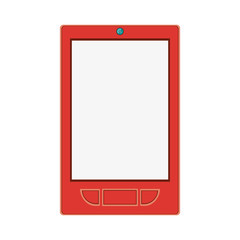 Smartphone icon. Device gadget technology and electronic theme. Isolated design. Vector illustration