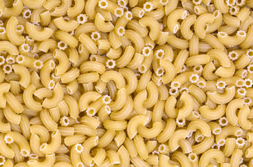 Raw pasta background close up macro meal