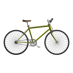 Bike icon. Cartoon illustration of bike vector icon for web design