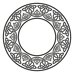Celtic national ornaments.