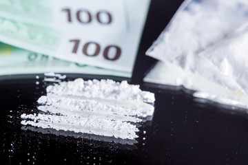 Illegal drugs and money