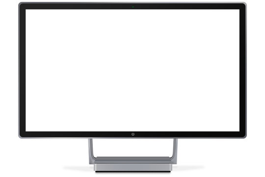 Desk Studio Grey - White Screen