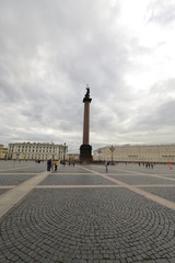 Fototapeta na wymiar Александровская колонна (Санкт-Петербург)