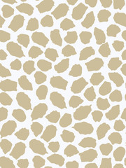 Seamless pattern with spots giraffe. Hand Drawn. Ink. Sketch style. Vector illustration.
