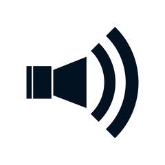 speaker classic symbol isolated icon vector illustration design