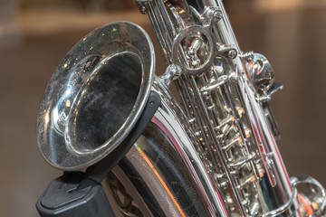 part of shiny  saxophone
