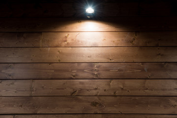 Wood background in dark concept