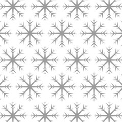 snowflakes pattern christmas background vector illustration design