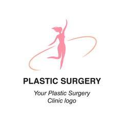 Vector original logo for plastic surgery clinics