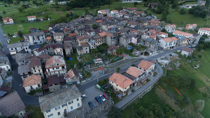 Livo old village. Como lake, Italy.