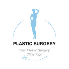 Vector original logo for plastic surgery clinics