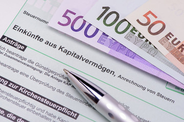 Steuererklärung für Finanzamt