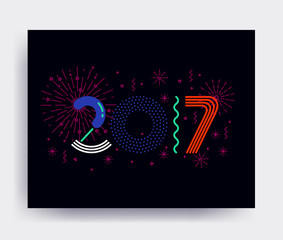 New Year design