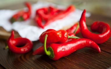 red spicy peppers