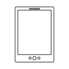 Tablet icon. Device gadget technology and electronic theme. Isolated design. Vector illustration