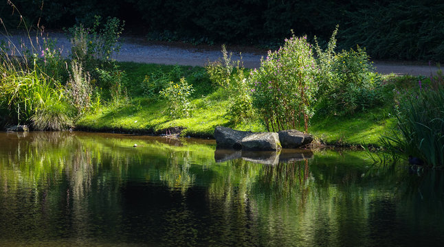 See im Grugapark Essen