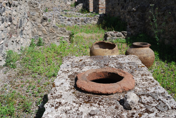 POMPEI, ITALY - MAY 14, 2015, eternal city.
 