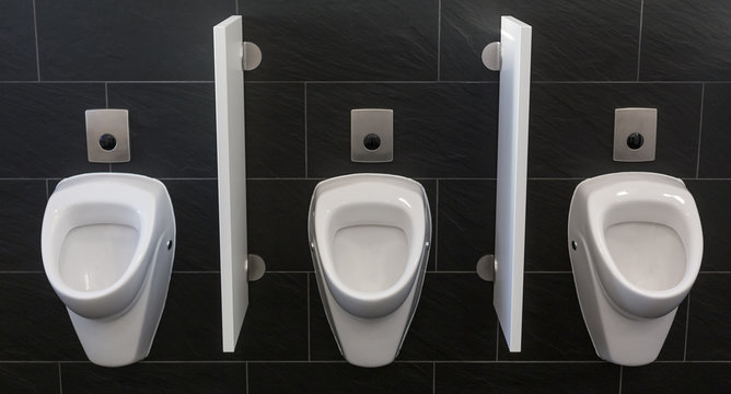 new modern pissoirs