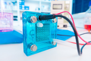 Concept model of fuel cell