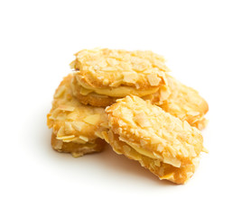 Sweet almond cookies.