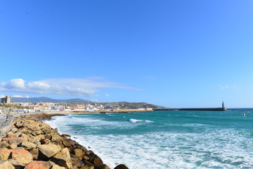 Tarifa an der Straße von Gibraltar