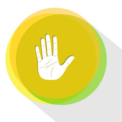 Obraz premium stop hand.