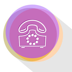 Fototapeta premium rotary phone.