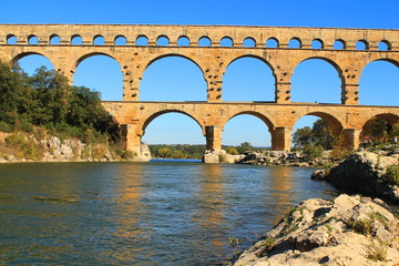Fototapeta premium Le pont du Gard, France