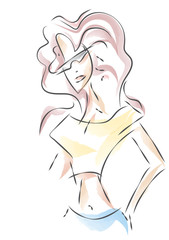 Fashion Design Artwork (Vector Art)