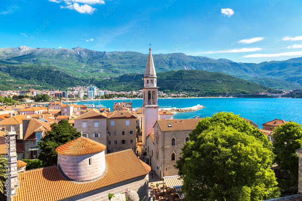 Poster Old town in Budva