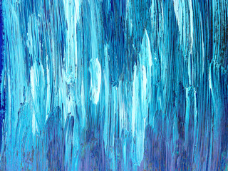 Background of light blue paint strokes