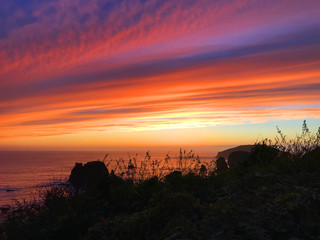 Fototapeta na wymiar Oregon Coast Sunset
