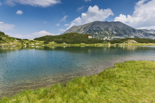 Landscape of Todorka Peak and reflection in Muratovo lake, Pirin Mountain, Bulgaria © Stoyan Haytov