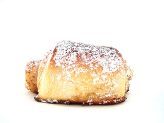 Buns on the white background isolated