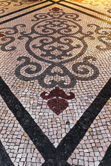 Azulejo - portuguese ceramic tiles background