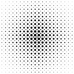 Black and white dot pattern design background