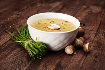 Creamy Mushroom Soup 