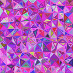 Colorful chaotic vector triangle mosaic background